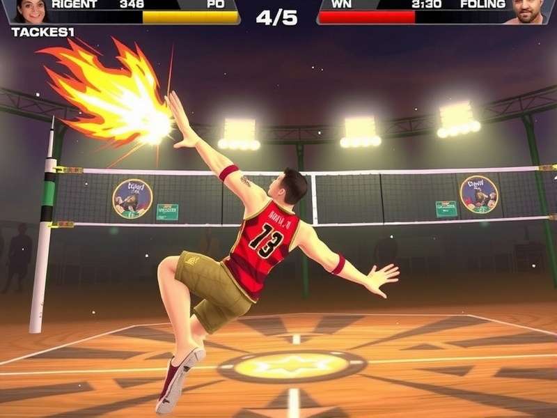 Medak Volley Power Gameplay Screenshot